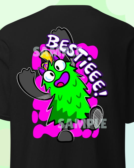 Bestie T-Shirt | Cute Positive Graphic Tee | Kindness Shirt | Capy Adventures™