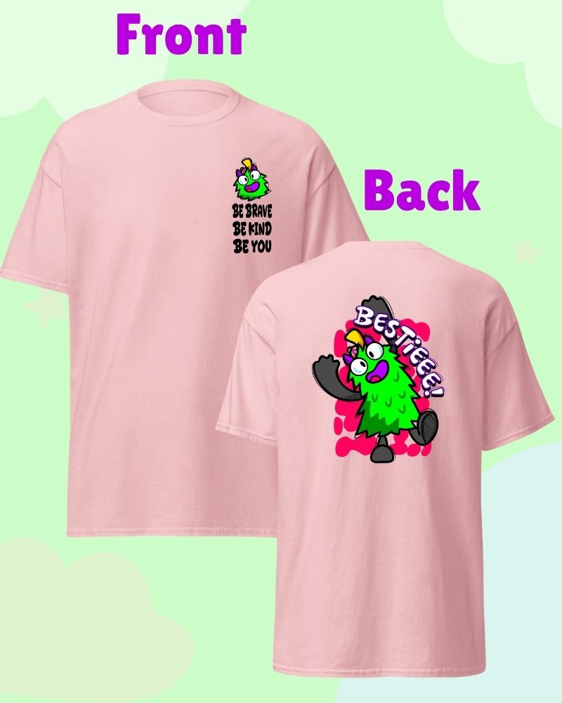 Bestie T-Shirt | Cute Positive Graphic Tee | Kindness Shirt | Capy Adventures™
