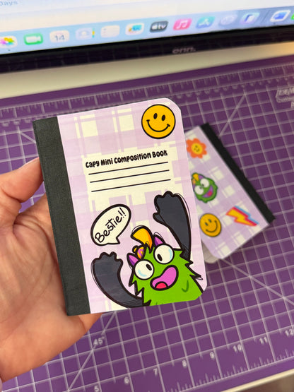 Capy Mini Composition Book -  Pocket Notebook