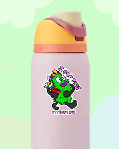 I Got This Sticker | Waterproof Motivational Vinyl Sticker | Laptop, iPad & Water Bottle Decal
